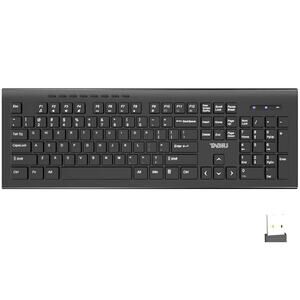 Ergonomic Wireless Computer Keyboard Full-Size QWERTY Numeric Pad Silent Keys